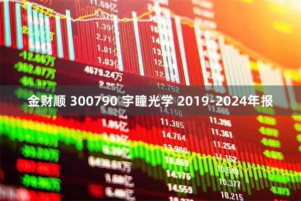 金财顺 300790 宇瞳光学 2019-2024年报